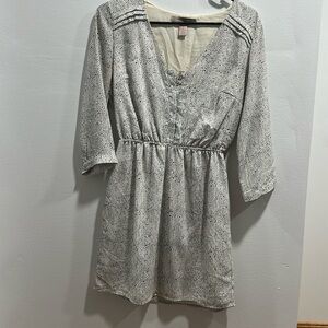Forever 21 dress white and black